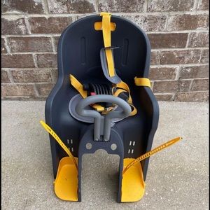 Bicycle child carrier seat